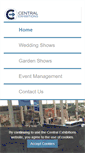 Mobile Screenshot of centralexhibitions.co.uk