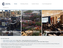 Tablet Screenshot of centralexhibitions.co.uk